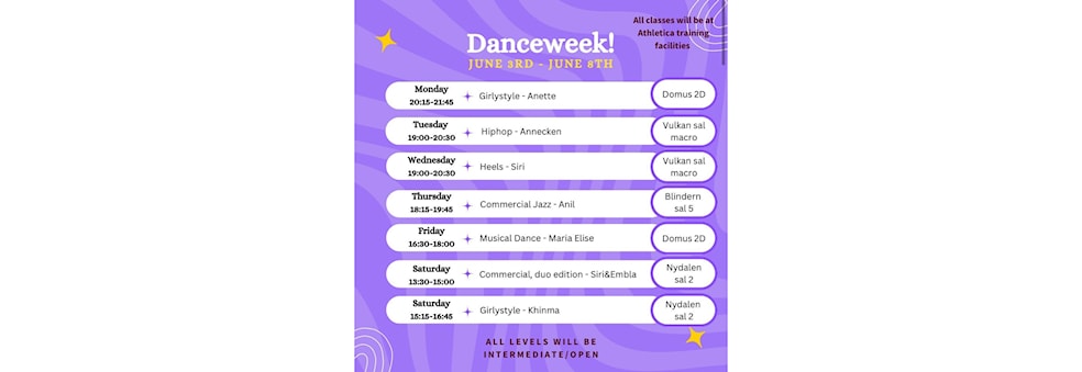 Danceweek!